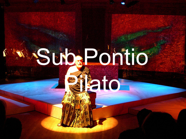 Sub Pontio Pilato